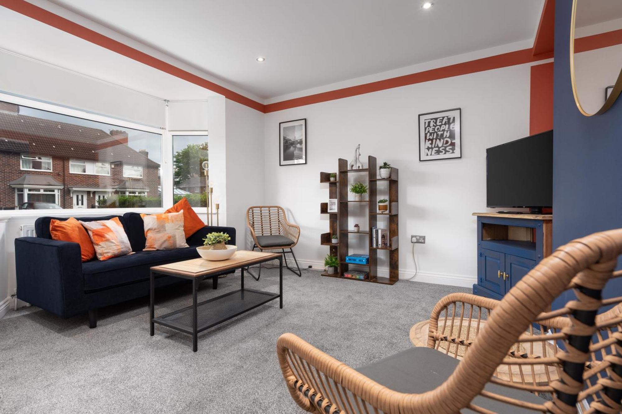 Villa Shawe House - 10 Minute Mcr Airport - Free Parking Wythenshawe Camera foto
